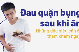 Đau quặn bụng sau khi ăn: Những dấu hiệu cần đi thăm khám ngay