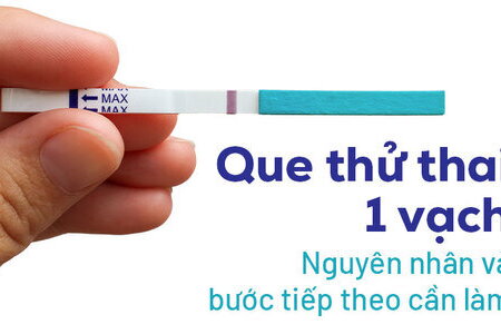 Que thử thai 1 vạch: Nguyên nhân và bước tiếp theo cần làm