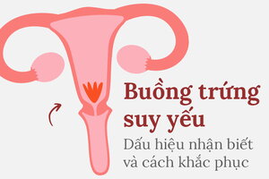 Buồng trứng suy yếu: Dấu hiệu nhận biết và cách khắc phục