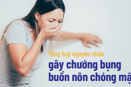 Tổng hợp nguyên nhân gây chướng bụng buồn nôn chóng mặt