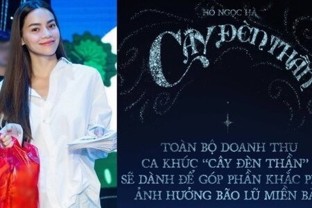 Sao Việt lan tỏa nghĩa cử cao đẹp sau bão số 3