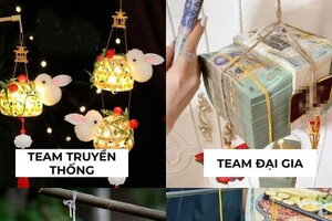 Những kiểu đèn trung thu tự chế độc lạ khiến dân mạng phát sốt