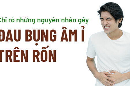 Chỉ rõ những nguyên nhân gây đau bụng âm ỉ trên rốn