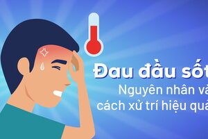 Đau đầu sốt: Nguyên nhân và cách xử trí hiệu quả
