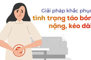 Giải pháp khắc phục tình trạng táo bón nặng, kéo dài