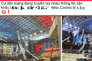 Sân khấu Miss Cosmo 2024 gặp sự cố khiến cư dân mạng xôn xao, BTC cuộc thi nói gì?