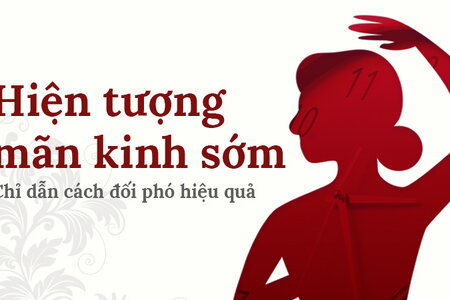 Hiện tượng mãn kinh sớm: Chỉ dẫn cách đối phó hiệu quả