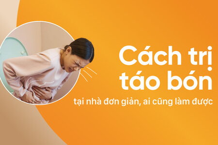 Cách trị táo bón tại nhà: đơn giản, ai cũng làm được