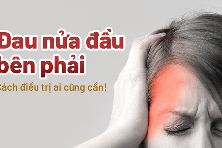 Đau nửa đầu bên phải: Cách điều trị ai cũng cần!