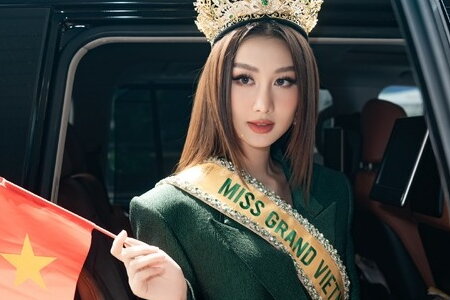 Hoa hậu Quế Anh đến Campuchia thi Miss Grand International 2024, nhận "tin vui" đầu tiên gây ngỡ ngàng