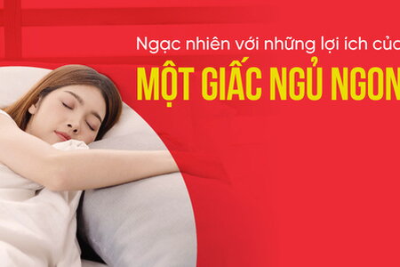 Ngạc nhiên với những lợi ích của một giấc ngủ ngon