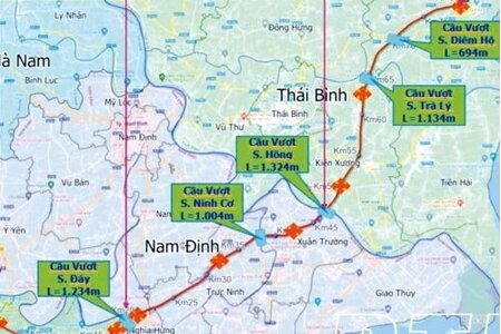 Nam Định, Thái Bình góp 3.137 tỷ đồng ngân sách làm cao tốc qua địa bàn