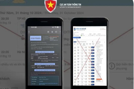 Cảnh báo tình trạng lừa đảo mua vé máy bay Tết để chiếm đoạt tài sản