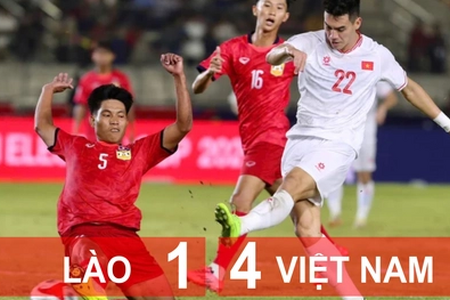 Thắng Lào 4-1, ĐT Việt Nam tấn công khác thời HLV Park Hang-seo thế nào?