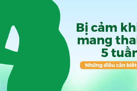 Bị cảm khi mang thai 5 tuần: Những điều cần biết