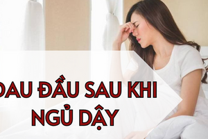 Đau đầu sau khi ngủ dậy: Nguyên nhân và cách khắc phục