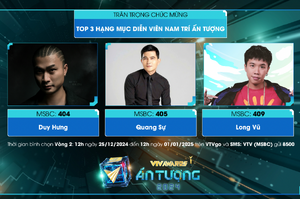 Doãn Quốc Đam trượt VTV Awards 2024, Duy Hưng 