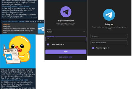 Cảnh báo lừa đảo trên Telegram