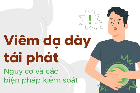 Viêm dạ dày tái phát: Nguy cơ và các biện pháp kiểm soát