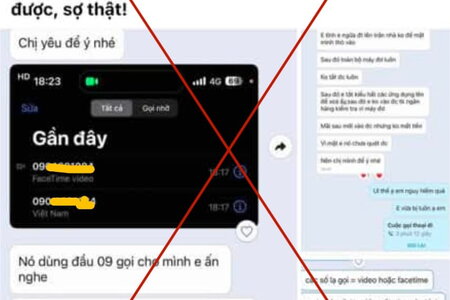 Cảnh báo về tin giả ‘gọi Facetime lấy cắp tiền trong tài khoản’