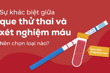 Sự khác biệt giữa que thử thai và xét nghiệm máu: Nên chọn loại nào?