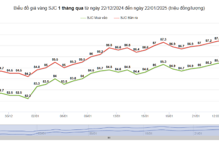 Giá vàng hôm nay vọt lên 88 triệu đồng/lượng, chuyên gia dự báo "sốc"