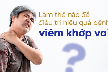 Làm thế nào để điều trị bệnh viêm khớp vai hiệu quả?