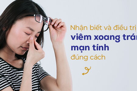 Nhận biết và điều trị viêm xoang trán mạn tính đúng cách