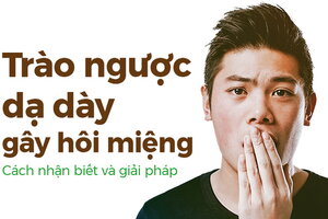 Trào ngược dạ dày gây hôi miệng: Cách nhận biết và giải pháp