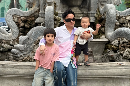Ca sĩ Tùng Dương lần đầu tiết lộ về con trai nuôi tên Sóc