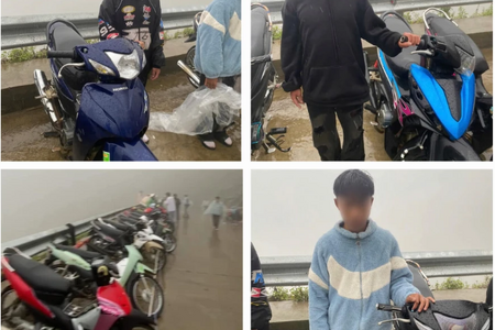 CSGT Yên Bái thu giữ 32 xe máy của nhóm thanh, thiếu niên thi 'độ xe'