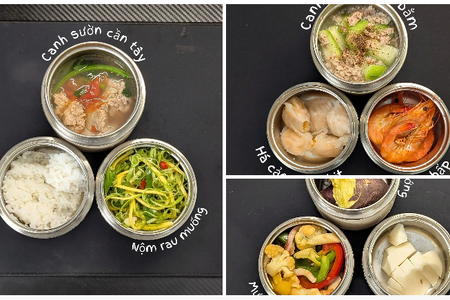 Chồng đảm nấu cơm cho vợ mang đi làm mỗi ngày, hội chị em
