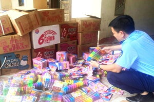 Hải Dương thu giữ nhiều sản phẩm, mũ áo giả mạo thương hiệu cao cấp