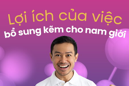 Lợi ích của việc bổ sung kẽm cho nam giới