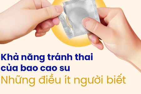 Khả năng tránh thai của bao cao su: Những điều ít người biết