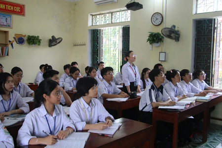 Học sinh lớp 9 ở Nam Định sẵn sàng cho kỳ thi vào lớp 10
