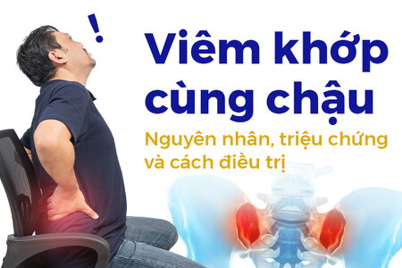 Viêm khớp cùng chậu: Nguyên nhân, triệu chứng và cách điều trị