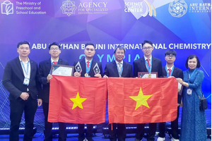 Việt Nam đạt thành tích xuất sắc tại Olympic Hóa học quốc tế Abu Rayhan Biruni