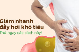 Giảm nhanh đầy hơi khó tiêu: Thử ngay các cách này!