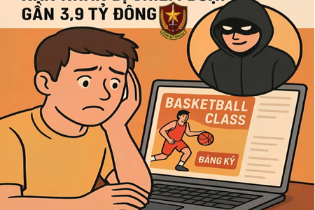 Bị lừa gần 3,9 tỷ đồng khi đăng ký lớp học bóng rổ trên mạng