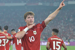 Indonesia tăng mạnh thứ hạng trên BXH FIFA