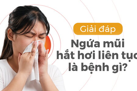 Giải đáp: Ngứa mũi hắt hơi liên tục là bệnh gì?