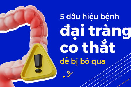 5 dấu hiệu bệnh đại tràng co thắt dễ bị bỏ qua