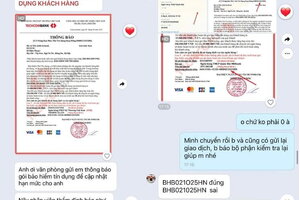 Cảnh giác cuộc gọi 'thông báo khoản phí bất thường thẻ tín dụng'