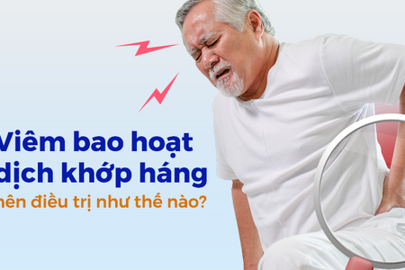 Viêm bao hoạt dịch khớp háng nên điều trị như thế nào?