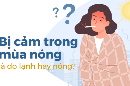 Bị cảm trong mùa nóng là do lạnh hay nóng?