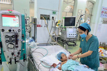 Báo động sốt xuất huyết ở trẻ em
