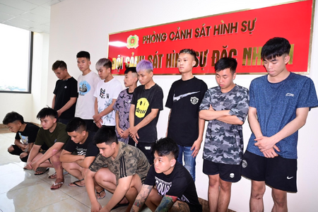 Công an Hải Phòng tạm giữ 9 đối tượng có hành vi gây rối trật tự công cộng