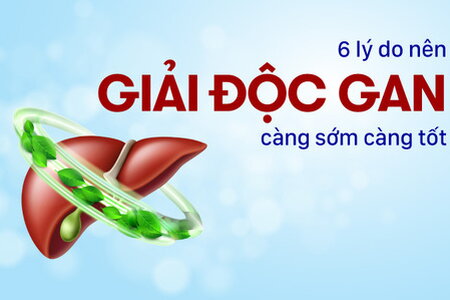 Giải đáp: 6 lý do nên giải độc gan càng sớm càng tốt