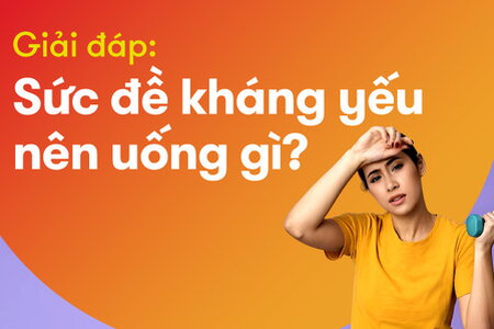 Giải đáp: Sức đề kháng yếu nên uống gì?